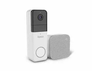 Roku Wire-Free Video Doorbell & Chime, Wireless Smart Doorbell