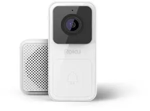 Roku Video Doorbell & Chime, Wired Smart Doorbell