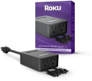 Roku Outdoor Smart Plug SE, Weather resistant