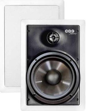 BIC America M-PRO6W 6.5" Weather-Resistant In-wall Speaker, Pair
