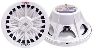Pyle 12" 600W White Marine Subwoofer