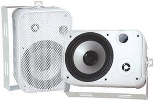 Pyle Pro PDWR50W 6.5" Indoor-Outdoor Waterproof Speakers (White/Pair)