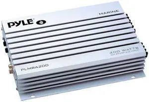 Pyle 2-Channel 400 Watt Bridgeable Waterproof Marine Amplifier