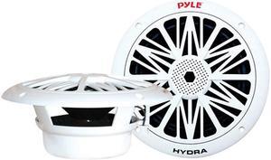PYLE 8" 300 Watts Peak Power 2-Way White Marine Speaker