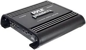 Pyle PLBN122 Dual 12" 1200W Subwoofers + Sub Box + PYLE PLA2378 2000W Amplifier