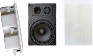 8'' Two Way In Wall Enclosed Speaker System w/ Directional Tweeter