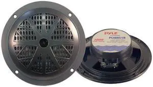 Pyle 100 Watts 5.25" 2 Way Black Marine Speakers