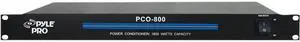 Pyle Pro PCO-800 19" Rack mount 1,800 Watt Power Conditioner w/ 8 outlets