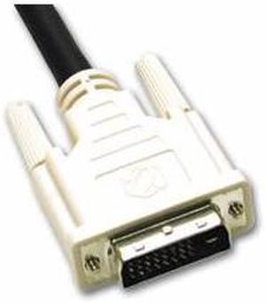 C2G 26911 DVI-D M/M Dual Link Digital Video Cable, Black (6.6 Feet, 2 Meters)