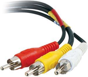 C2G Model 40451 50 ft. Value Series Composite Video + Stereo Audio Cable Male to Male