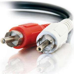 C2G 40468 6 ft. Value Series RCA Stereo Audio Extension Cable Male to Female