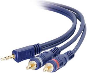 6in Stereo Audio Cable 3.5mm to 2x RCA - Cables y Adaptadores de Audio