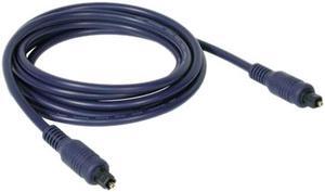C2G 40391 Velocity Toslink Optical Digital Cable, Blue (6.6 Feet, 2 Meters)
