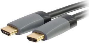 C2G 42523 Select 4K UHD High Speed HDMI Cable (60Hz) with Ethernet M/M, In-Wall CL2-Rated, Black (9.8 Feet, 3 Meters)