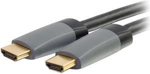 C2G 42525 Select 4K UHD High Speed HDMI Cable (60Hz) with Ethernet M/M, In-Wall CL2-Rated, Black (23 Feet, 7 Meters)