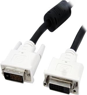 StarTech.com DVIDDMF10 Black Female to Male DVI Dual-Link Extension Cable