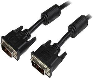 StarTech DVIDSMM10 10 ft. DVI-D Single Link Cable - Male to Male DVI-D Digital Video Monitor Cable - DVI-D M/M - Black 10 Feet - 1920 x 1200