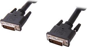 StarTech.com DVIIDMM10 Black Male to Male DVI-I Dual Link Digital Analog Monitor Cable