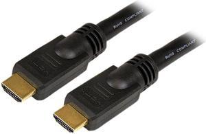 StarTech.com HDMM50 50 ft High Speed HDMI Cable M/M - 4K @ 30Hz - No Signal Booster Required - HDMI to HDMI - Audio/Video - Gold-Plated
