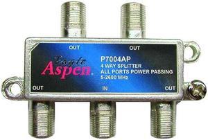 Eagle Aspen P7004AP 4-Way 2600 Mhz Splitter (all Port Passing)
