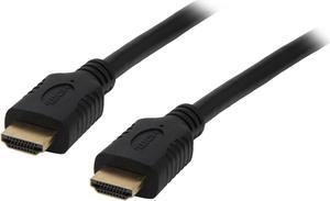 Kaybles 3ft High Speed HDMI w/ethernet CL2 rating Black cable M/M 28AWG Gold Plated