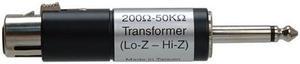 Hosa Technology MIT-435 XLR3F to 1/4 in TS Impedance Transformer Adapter