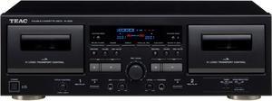 TEAC W-1200-B Double Cassette Deck Player