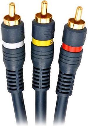 STEREN Model 254-315BL 6 ft Python Home Theater RCA Cable Male to Male