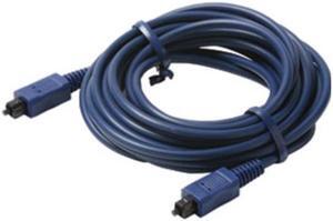 STEREN Model 260-006 6 ft. Toslink Digital Optical Patch Cord Male to Male
