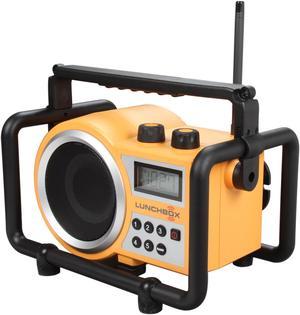 Sangean Compact-Size Utility Worksite Radio LB-100 Yellow