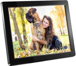 Aluratek ADMPF512F 12" 800 x 600 Digital Photo Frame with 512MB Built-in Memory