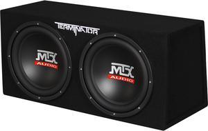 MTX Audio Terminator Series TNE212D 1,200-Watt Dual 12-Inch Sub Enclosure