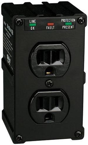 TRIPP LITE ULTRABLOK Wall Mount Direct Plug-in 2 Outlets 1410 Joules Direct Plug-in Isobar Surge Suppressor
