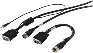 Tripp Lite P504-100-EZ 100 ft. Easy Pull All-in-One SVGA/VGA Monitor + Audio Cable with RGB Coax