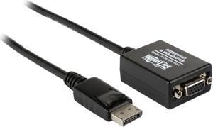 Tripp Lite DisplayPort to VGA Active Cable Adapter, Converter for DP to VGA (M/F), 1920x1200/1080p, 6-in. (P134-06N-VGA)