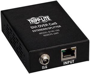 Tripp Lite B140-1A0 DVI Over Cat5 Active Extender Remote Unit TAA/GSA (Black)