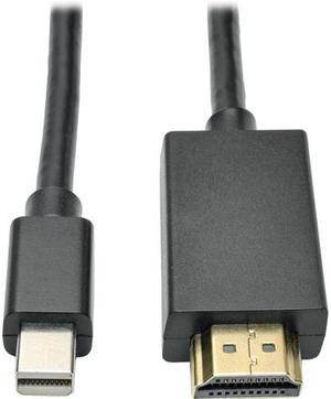 Tripp Lite Mini Displayport to HD Cable Adapter, MDP to HDMI (M/M), MDP2HDMI, 1080p, 6 ft. (P586-006-HDMI)