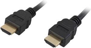 Nippon Labs HDMI-HR-3 3 ft. HDMI 2.0 Male to Male Ultra High Speed Cable with Ethernet Channel, Black