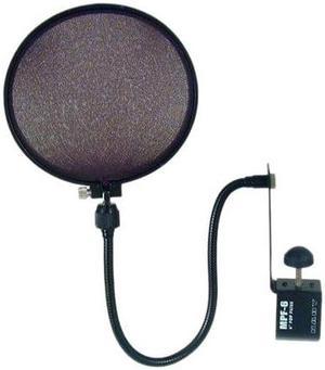 Nady MPF-6 6-Inch Microphone Pop Filter with Boom and Stand Clamp