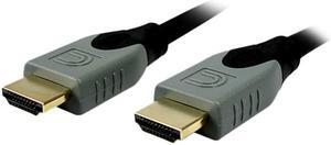 Comprehensive HD-HD-10EST 10 ft. Black Connector Type 1: HDMI Male  Connector Type 2: HDMI Male High Speed HDMI® Cable Male to Male