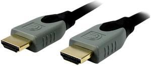 Comprehensive HD-HD-15EST 15 ft. Black Connector Type 1: HDMI Male  Connector Type 2: HDMI Male High Speed HDMI® Cable Male to Male
