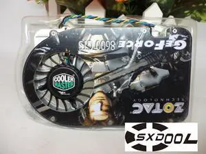 New MGT5012XB-W10 12V 0.19A 4-wire graphics card cooling fan for GRFORCE 8600 GTS