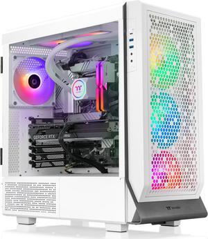 Thermaltake LCGS Apollo i477T Gaming Desktop (Liquid Cooled Intel Core i9-14900KF, 32GB DDR5 5600MT/s RGB Memory, NVIDIA GeForce RTX 4070Ti Super, 2TB NVMe M.2, Wifi) C5AP-Z790-47T-LCS