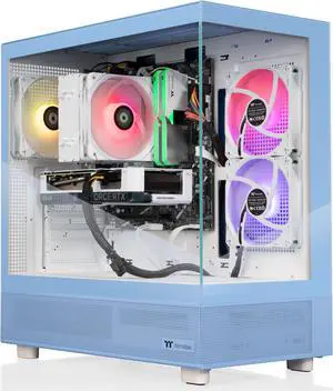 Thermaltake LCGS Vista i460TH Gaming Desktop (Intel Core i7-14700F, ToughRam 32GB DDR5 5600MT/s RGB Memory, NVIDIA GeForce RTX 4060 Ti, 1TB NVMe M.2, Wifi, Windows 11) V27H-B760-46T-LCS