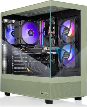 Thermaltake LCGS Vista i460TM Gaming Desktop (Intel Core i7-14700F, ToughRam 32GB DDR5 5600MT/s RGB Memory, NVIDIA GeForce RTX 4060 Ti, 1TB NVMe M.2, Wifi, Windows 11) V27M-B760-46T-LCS
