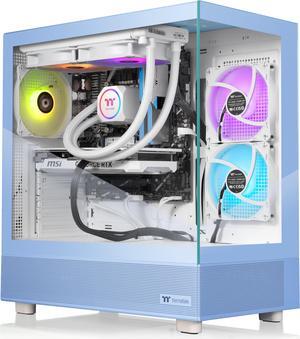 Thermaltake LCGS Vista i470SH Gaming Desktop (Intel Core i7-14700F, ToughRam 32GB DDR5 5600MT/s RGB Memory, NVIDIA GeForce RTX 4070 Super, 1TB NVMe M.2, Wifi, Windows 11) V27H-B760-47S-LCS