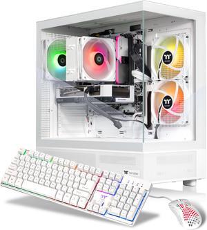 Thermaltake LCGS Vista i46S Gaming Desktop (Intel Core i7-14700F, ToughRam 16GB DDR5 5600MT/s RGB Memory, NVIDIA GeForce RTX 4060, 2TB NVMe M.2, Wifi, Windows 11) V27S-B76K-460-LCS