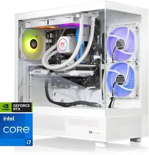 Thermaltake LCGS Vista i47TS Gaming Desktop (Intel Core i7-14700KF, ToughRam 32GB DDR5 5600MT/s RGB Memory, NVIDIA GeForce RTX 4070 Ti Super, 2TB NVMe M.2, Wifi, Windows 11) V27S-B760-7TS-LCS