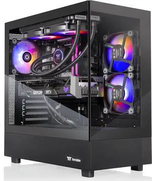 Thermaltake LCGS Vista i47T SF Gaming Desktop (Intel Core i7-14700F, ToughRam 32GB DDR5 5600MT/s RGB Memory, NVIDIA GeForce RTX 4070 Ti Super, 1TB NVMe M.2, Wifi, Windows 11) V27B-B760-TSF-LCS