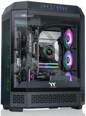 Thermaltake Reactor 9880 Gaming Desktop (AMD Ryzen 7 9800X3D, ToughRam 32GB DDR5 6400MT/s RGB Memory, NVIDIA GeForce RTX 5080, 2TB NVMe M.2, Wifi, Windows 11) T6BK-X870-580-LCS